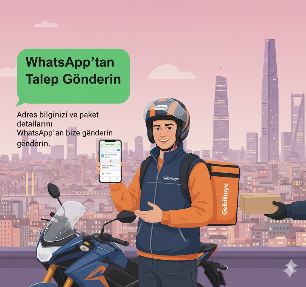WhatsApp ile Kurye Talebi